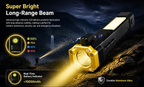 High Power Rechargeable LED Torch with 500m Range